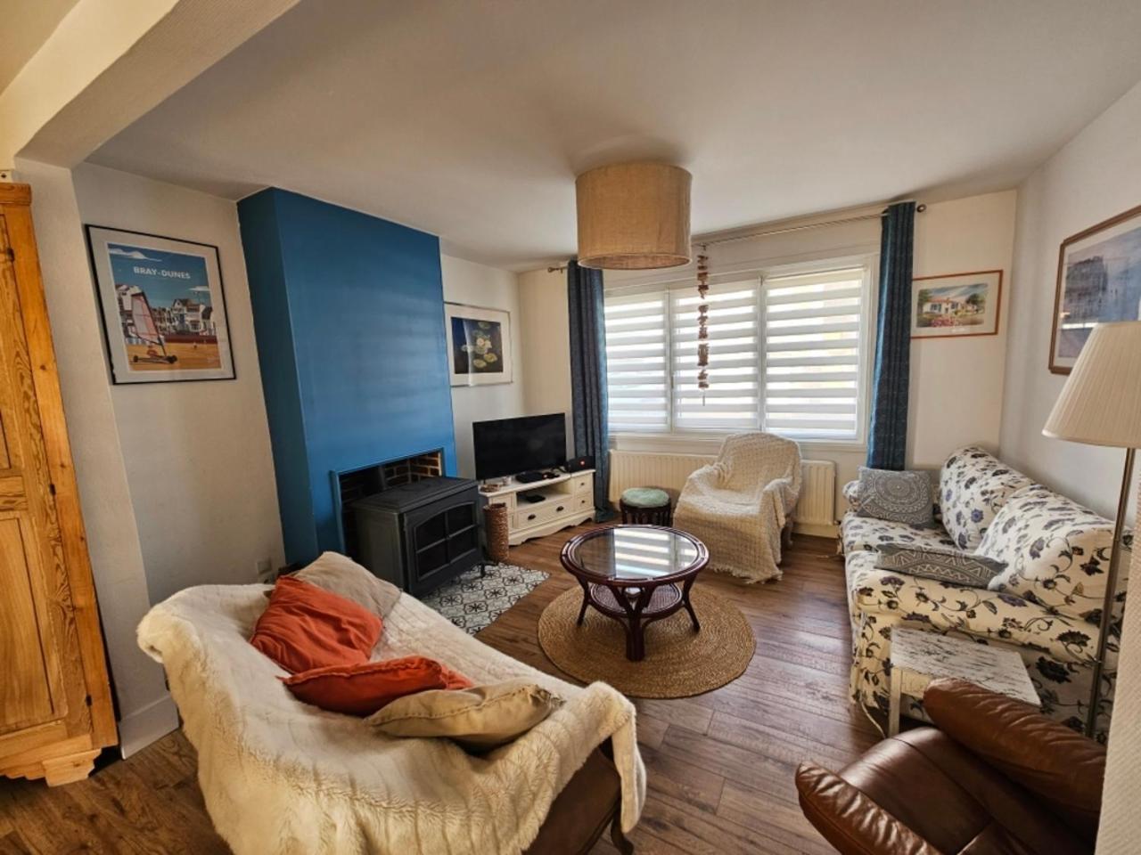 Maison Familiale De Vacances Bray-Dunes Eksteriør bilde